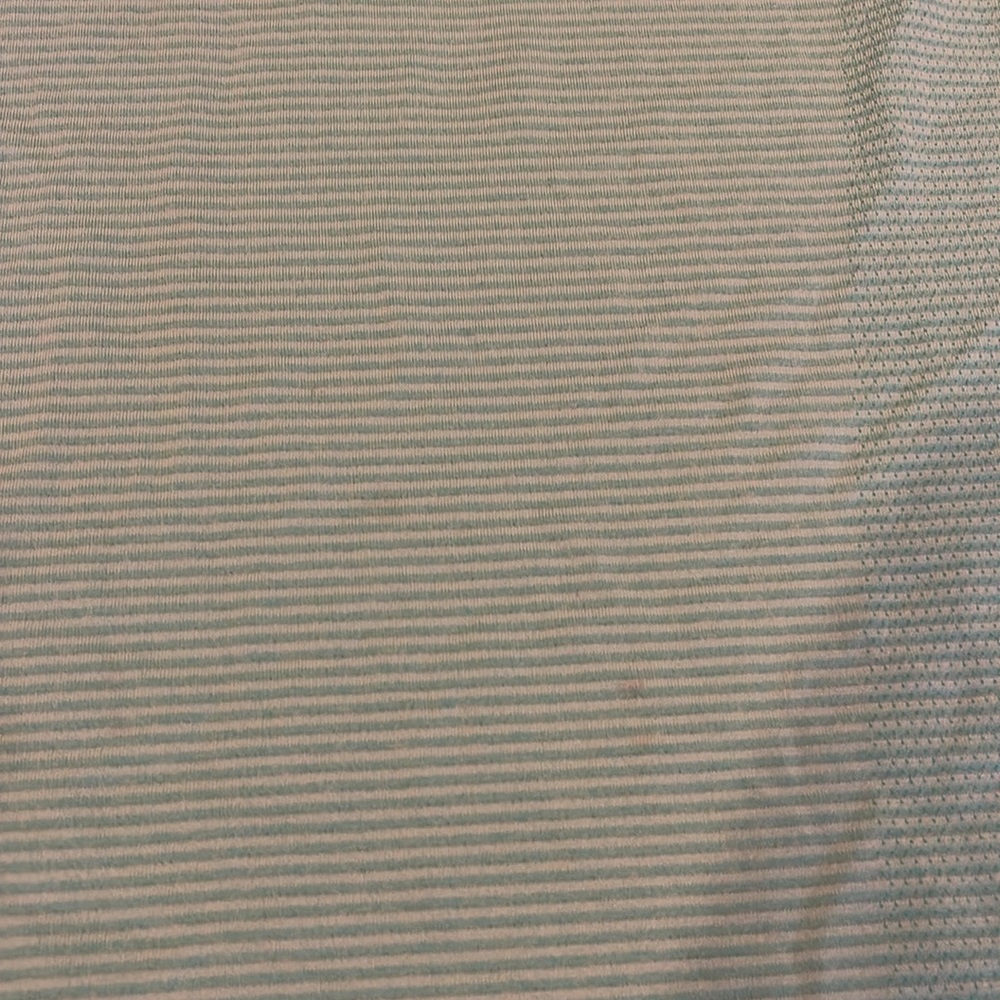 Lululemon Striped Blue Tee - Picture 2 of 7